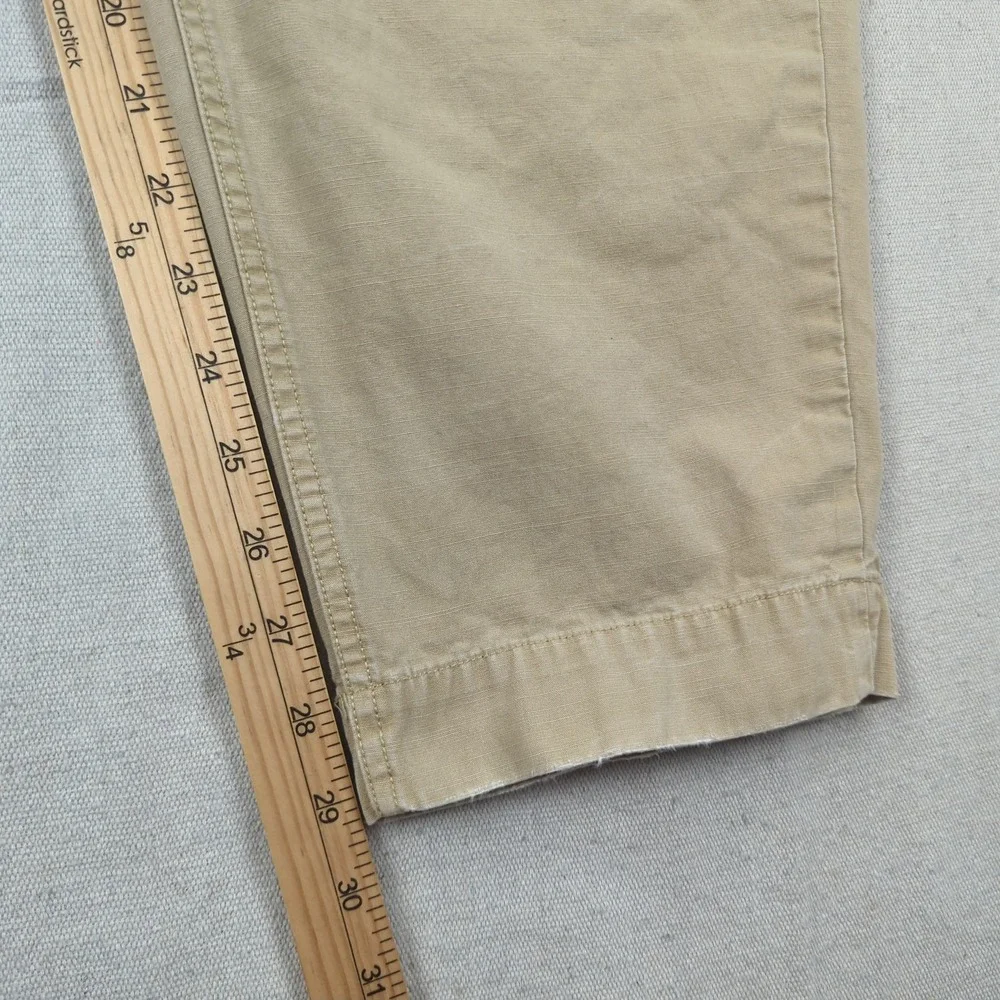 Polo Ralph Lauren Pants Mens 32x30 Khaki Belted Casual Preppy Outdoor‎